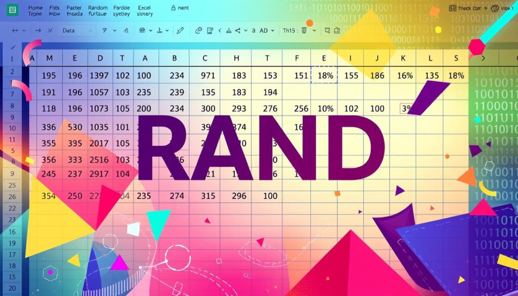 تابع RAND در اکسل